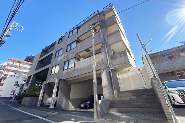 ロイヤルハイツ恵比寿 建物外観(2021.1撮影)