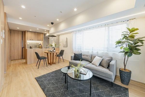 アトラス渋谷公園通り リビングダイニングルーム