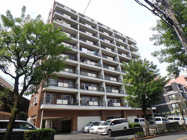 ゼームス坂パークハウス 外観(H30.9撮影)