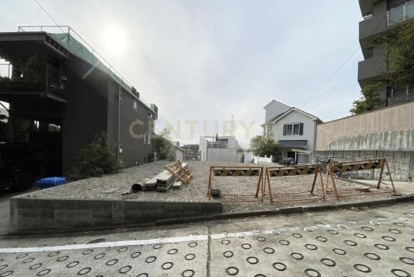 「等々力」 土地 販売現地(2023.10撮影)