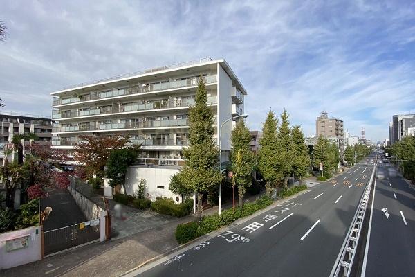 碑文谷マンション 建物外観(2022.11撮影)