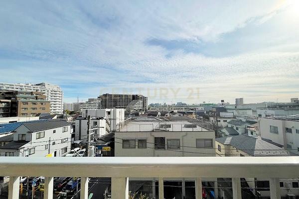 ファミリオン多摩川 バルコニーからの眺望