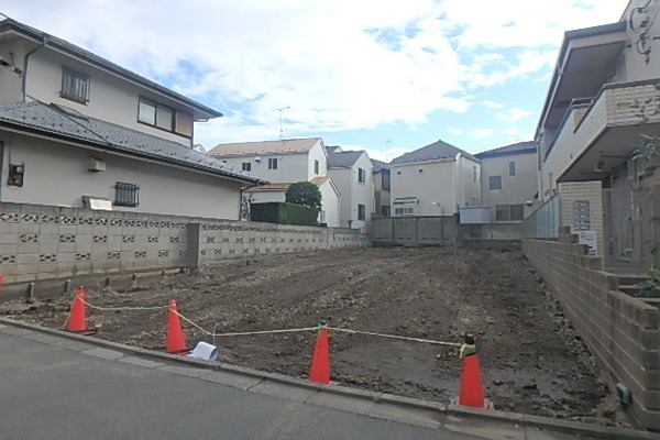 目黒区平町2丁目 建築条件付き売地 宅地2 現地/2019.11撮影