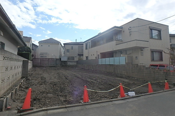目黒区平町2丁目 建築条件付き売地 宅地1 現地/2019.11撮影