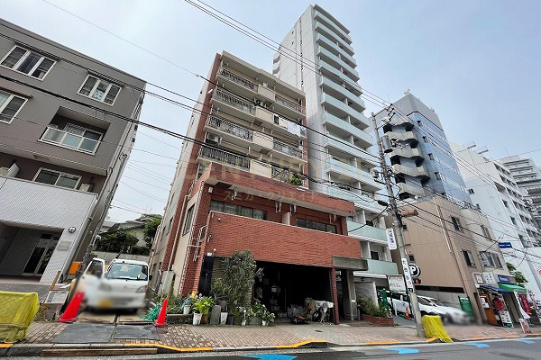 クイーンハイツ三田 建物外観(2022.6撮影)
