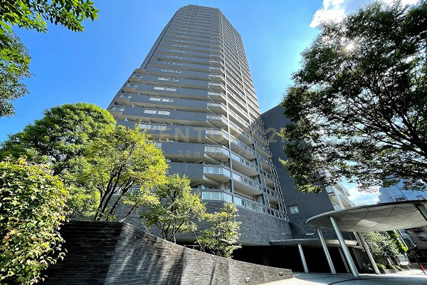 神楽坂アインスタワー 建物外観(2021.9撮影)