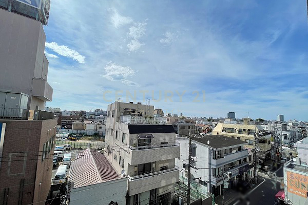 菱和パレス下北沢駅前 バルコニーからの眺望