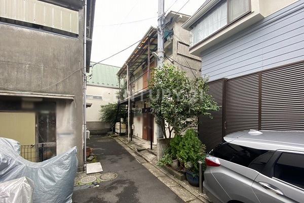 目黒区碑文谷一丁目 土地 販売現地(2023.11撮影)