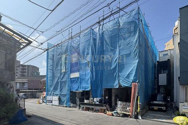 「川崎」 新築一戸建て/1号棟 販売現地(2025.7撮影)