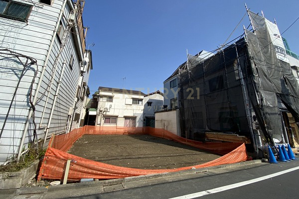 「雑色」 新築分譲住宅 2号棟 販売現地(2022.3撮影)