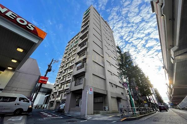 パラシオン笹塚 建物外観(2022.10撮影)