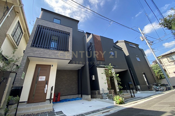 「松原」 新築分譲住宅 3号棟 建物外観(2020.8撮影)
