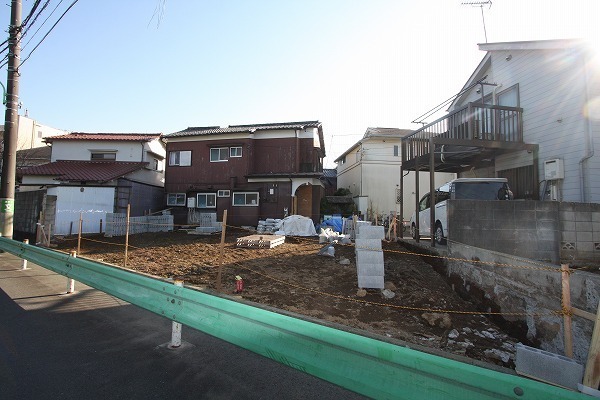 SV二子玉川2 建築条件付売地 B区画 全2区画 現地/H31.1撮影