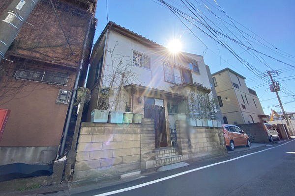 大田区羽田2丁目 土地 販売現地(2021.3撮影)