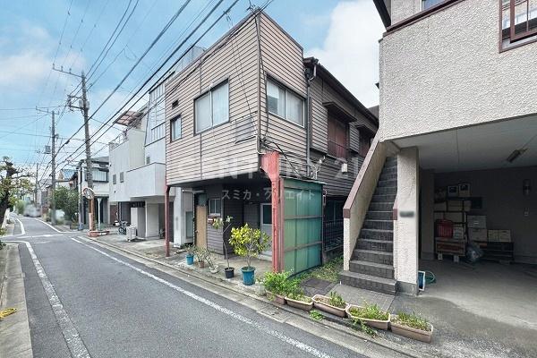 「学芸大学」 土地 販売現地(2025.4撮影)