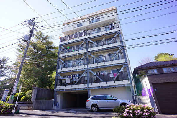 下馬コンド 外観/2020.4撮影