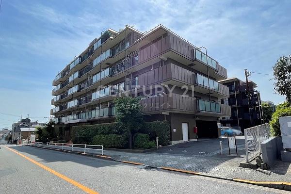 ペアパレス上池台No.1 建物外観(2023.6撮影)