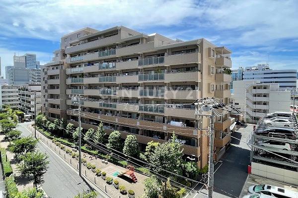 シティウインズ品川ガーデンコート 建物外観(2023.8撮影)