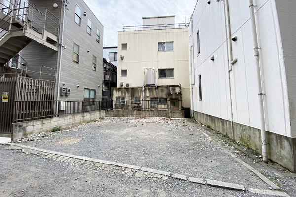 「代々木」 土地 販売現地(2020.11撮影)