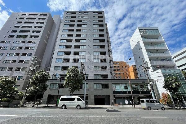 アクシア広尾 建物外観(2023.9撮影)
