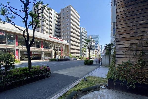 クレッセント渋谷神泉 建物外観(2023.5撮影)
