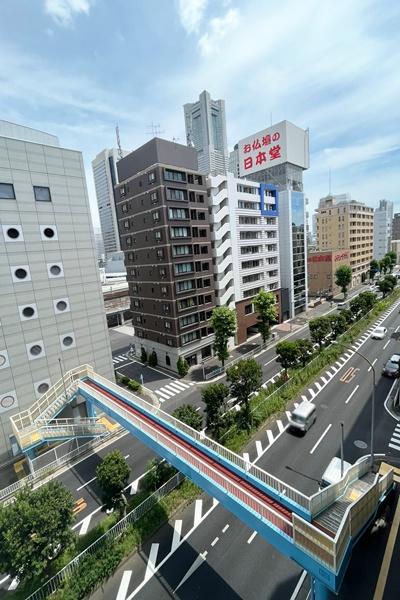 クリオレジダンス横濱ザ・マークス バルコニーからの眺望