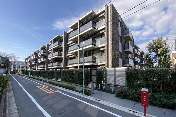 シティハウス下目黒 建物外観(2022.12撮影)