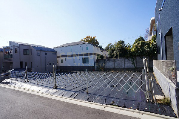 世田谷区深沢1丁目 売地 B区画 販売現地(2020.12撮影)