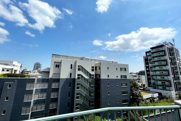 スカーラ代官山 8階バルコニーからの眺望