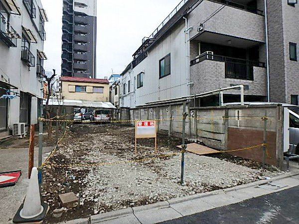 「中延」 売地 現地(H28.2撮影)