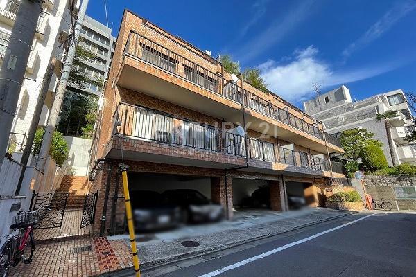 ヴェラハイツ目黒三田 建物外観(2023.10撮影)