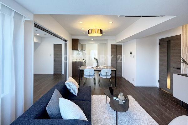 恵比寿ブルーメ リビングダイニングルーム