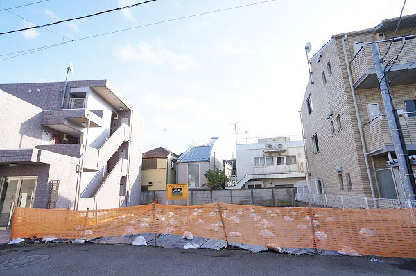 「代々木上原」 売地 現地(H29.12撮影)