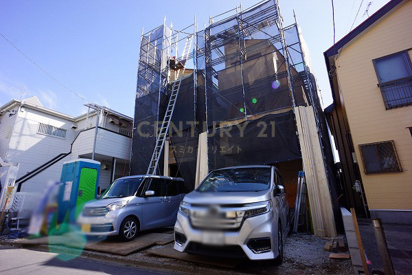 「蒲田」新築一戸建て/B号棟 現地(2020.5撮影)