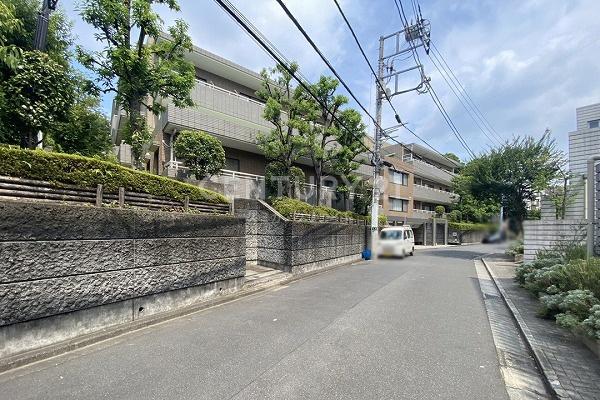 シティコート広尾 建物外観(2023.7撮影)