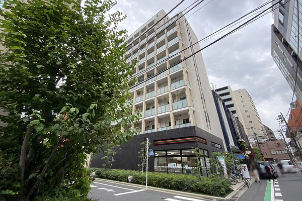 ピアース赤坂 建物外観(2021.9撮影)