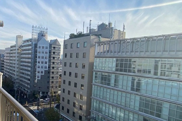 トーア青葉台マンション バルコニーからの眺望
