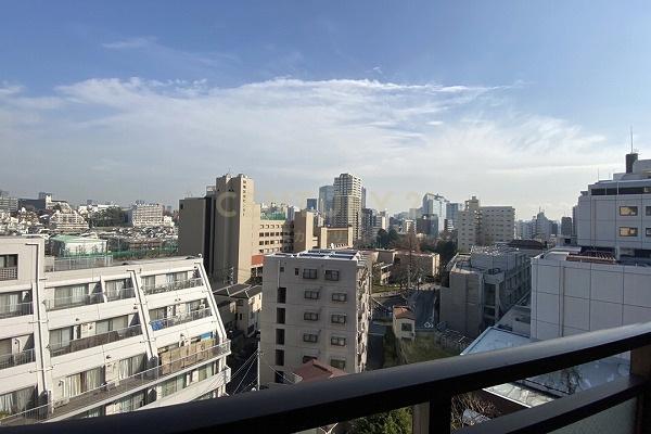 朝日シティパリオ中目黒 バルコニーからの眺望