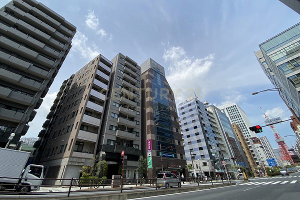 藤和シティスクエア三田ノースウイング 建物外観（2022.4撮影）